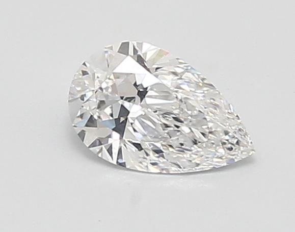0.66ct D VVS1 Rare Carat Ideal Cut Pear Lab Grown Diamond