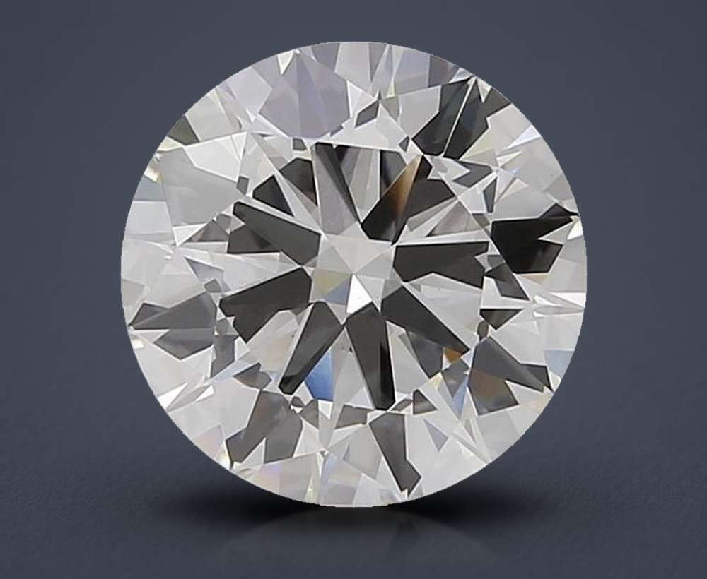 3.41 Carat Round Lab Diamond