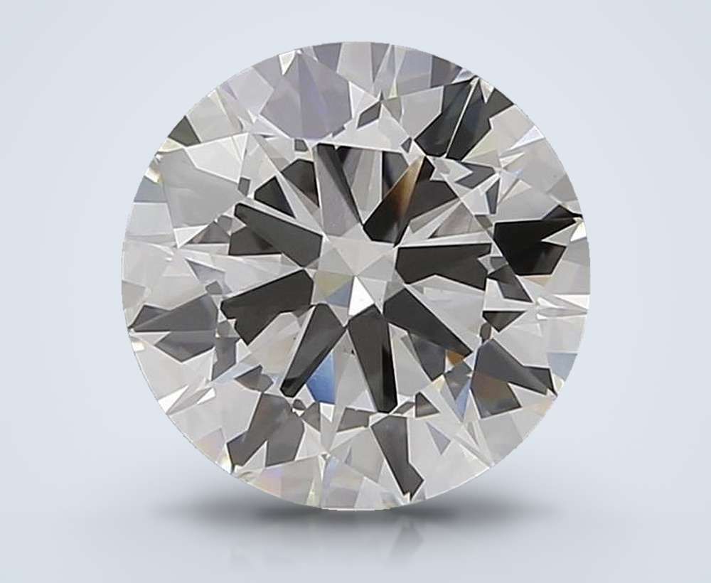 3.41 Carat Round Lab Diamond