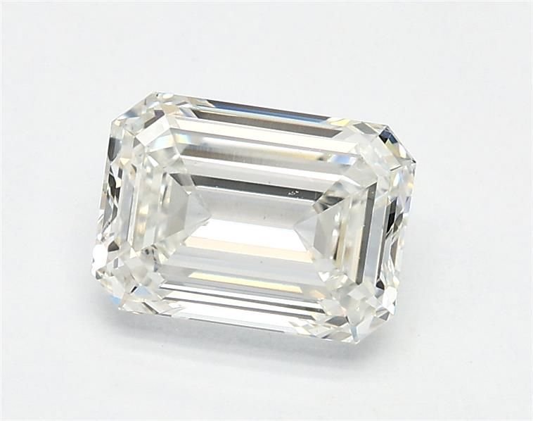 1.01ct F VS1 Rare Carat Ideal Cut Emerald Lab Grown Diamond