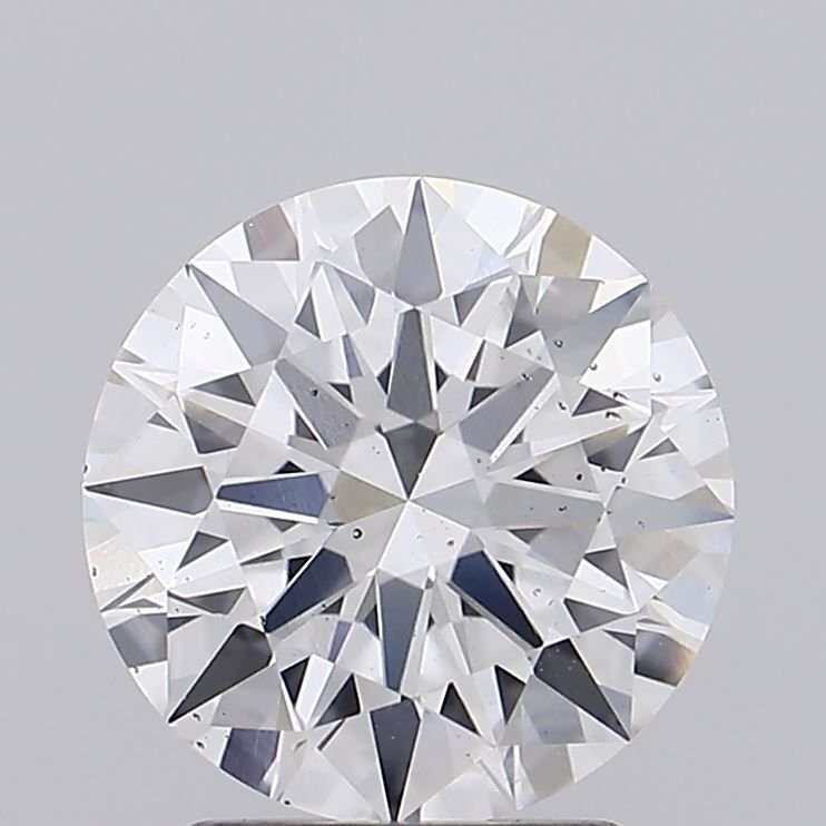 2.31ct E SI1 Rare Carat Ideal Cut Round Lab Grown Diamond