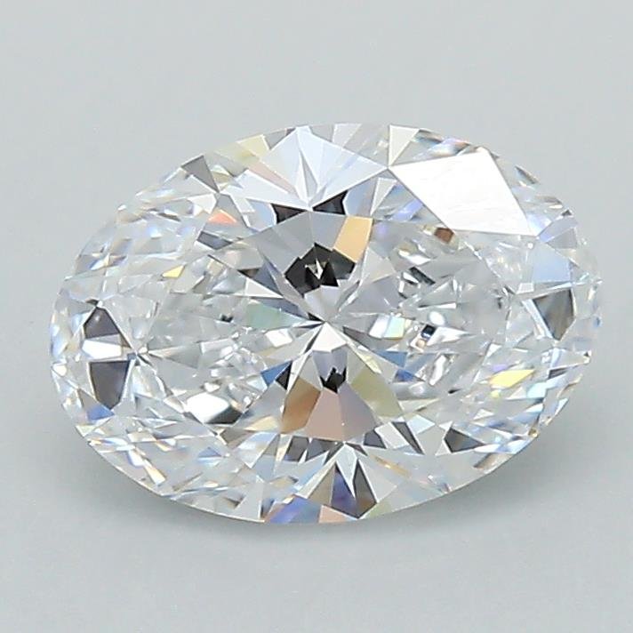 1.33ct D VS1 Rare Carat Ideal Cut Oval Lab Grown Diamond