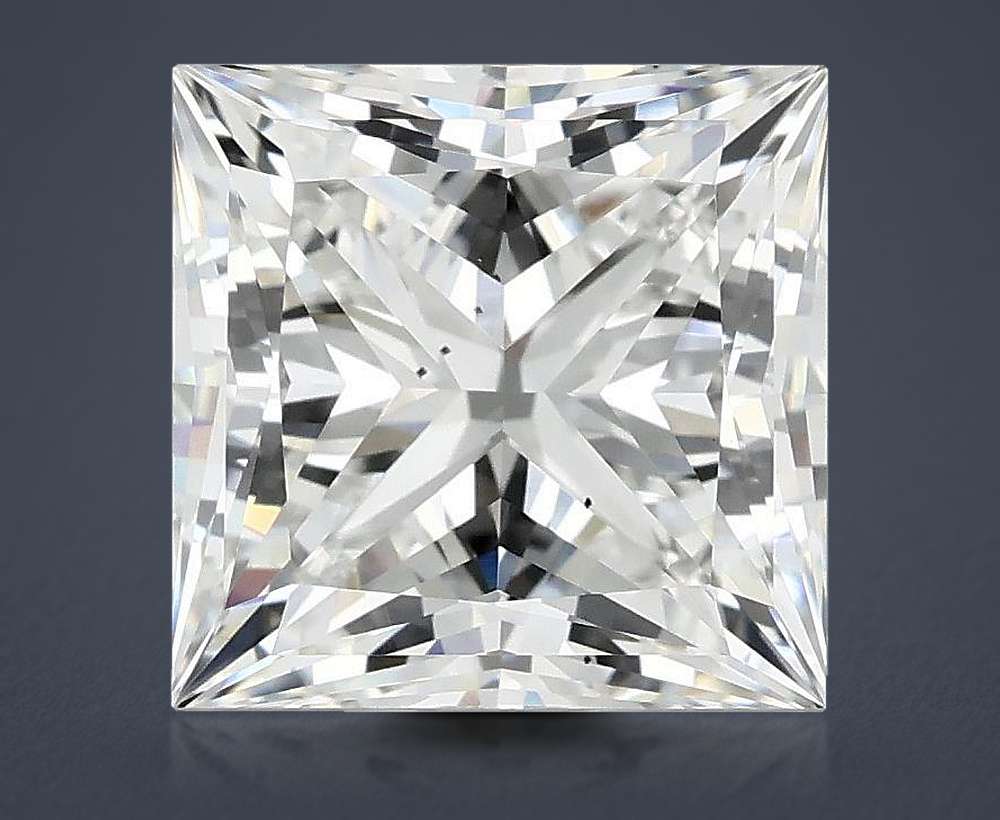 3.99 Carat Princess Lab Diamond