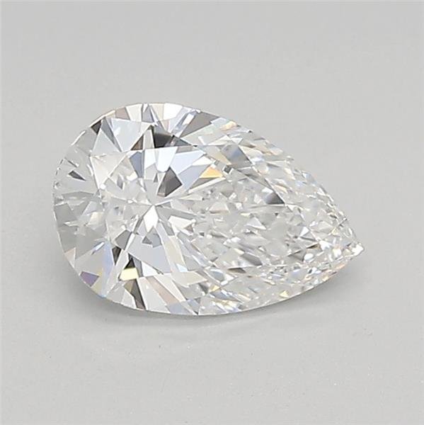 0.65ct D VVS2 Rare Carat Ideal Cut Pear Lab Grown Diamond