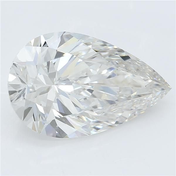 2.19ct G VVS2 Rare Carat Ideal Cut Pear Lab Grown Diamond