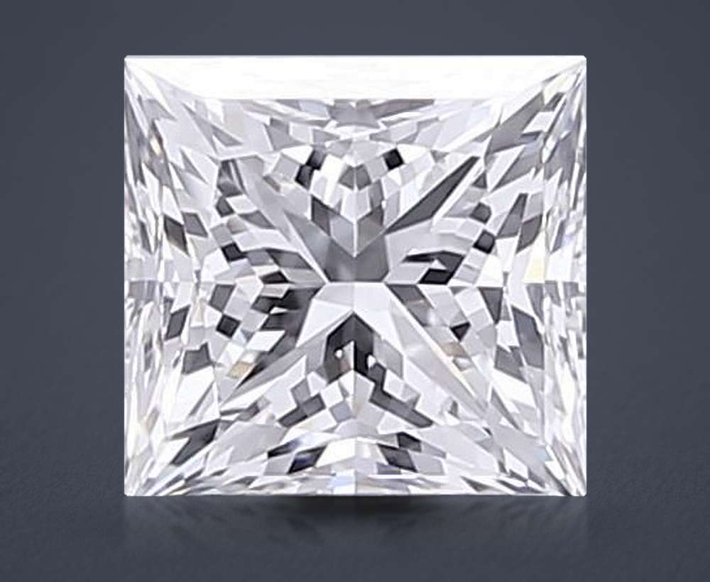1.83 Carat Princess Lab Diamond