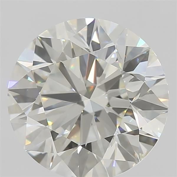 3.28ct K IF Rare Carat Ideal Cut Round Diamond