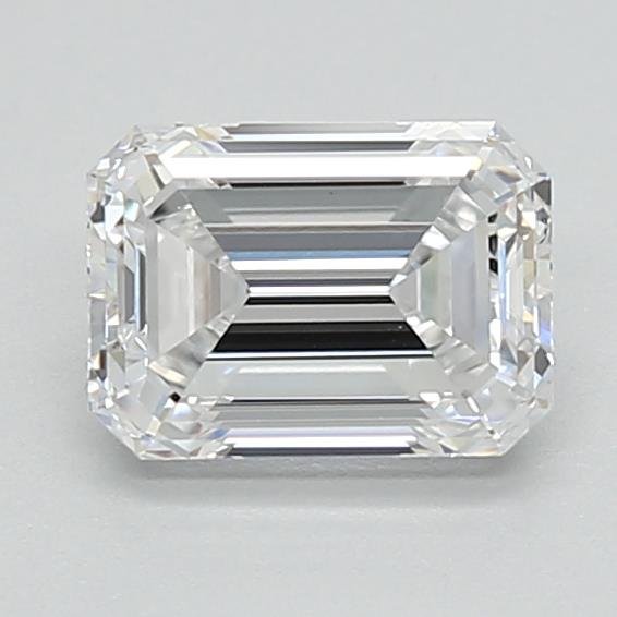 0.95ct D VVS1 Rare Carat Ideal Cut Emerald Lab Grown Diamond