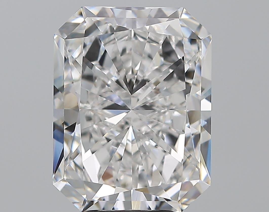 6.01ct D VS1 Rare Carat Ideal Cut Radiant Diamond