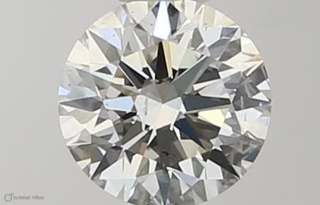 0.61ct K SI2 Rare Carat Ideal Cut Round Diamond