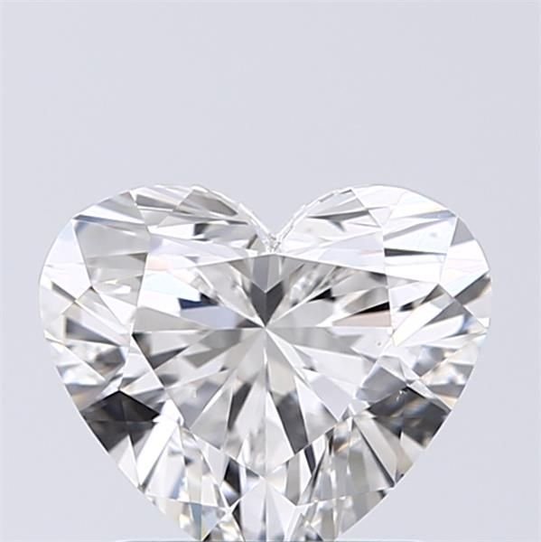 1.23ct F VS1 Rare Carat Ideal Cut Heart Lab Grown Diamond