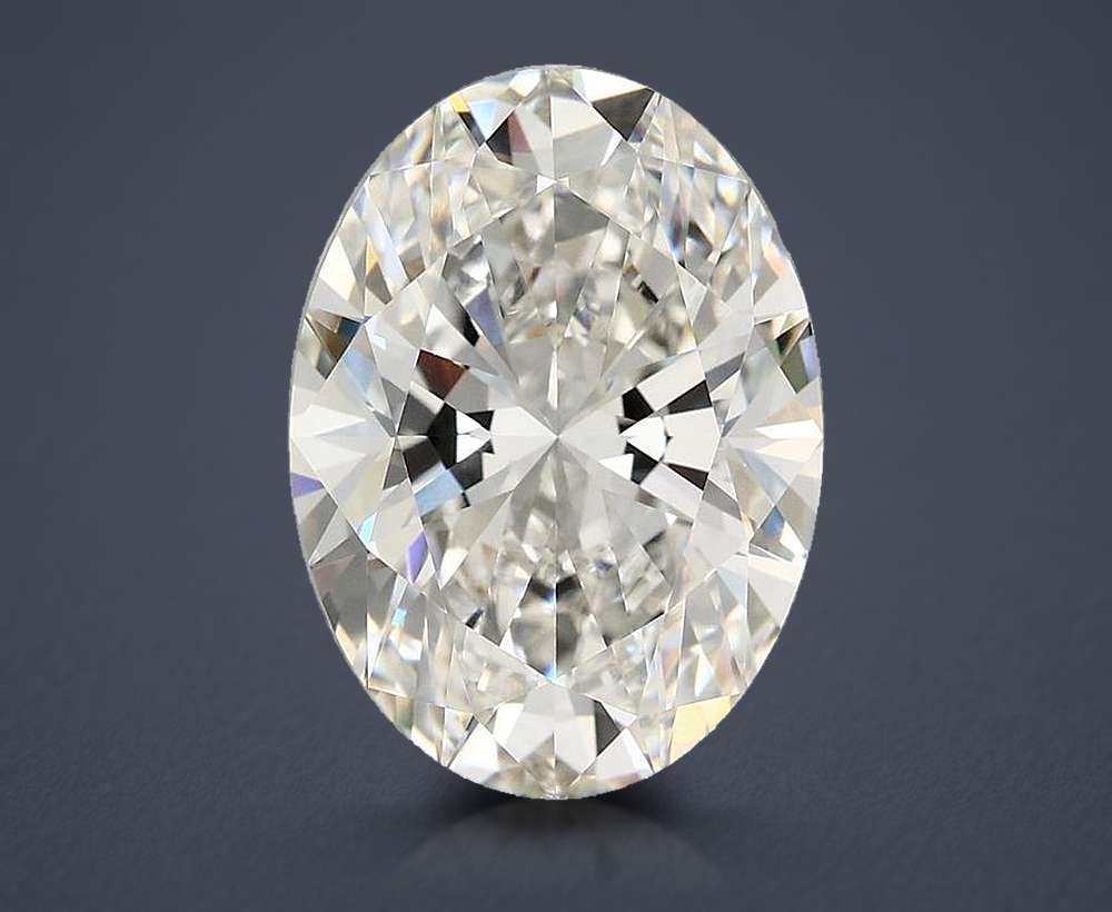 4.90 Carat Oval Lab Diamond