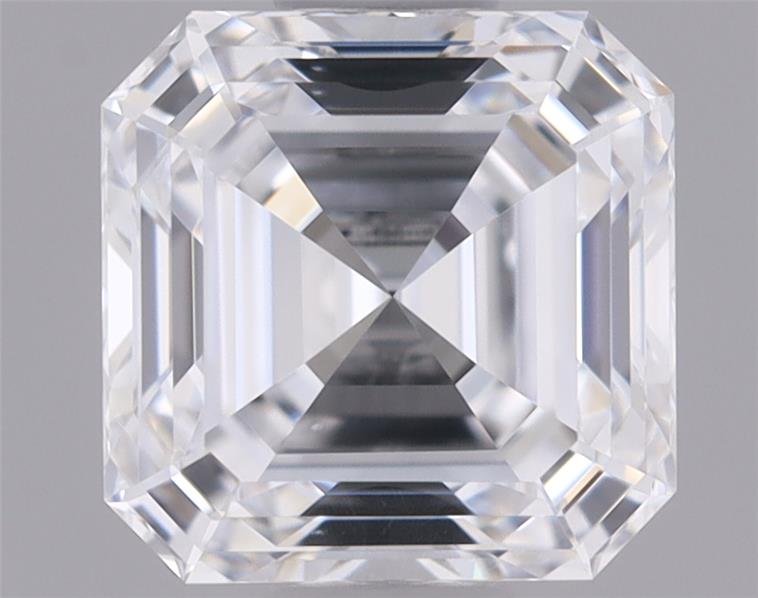 0.77ct E VVS2 Rare Carat Ideal Cut Asscher Lab Grown Diamond