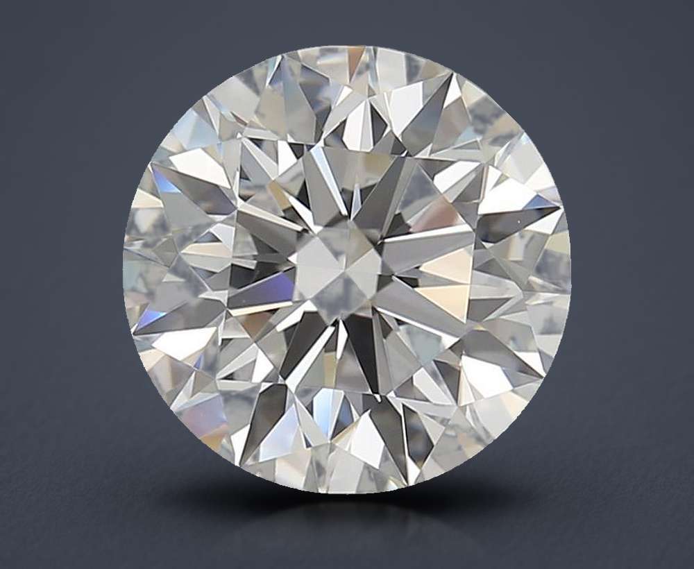 3.87 Carat Round Lab Diamond