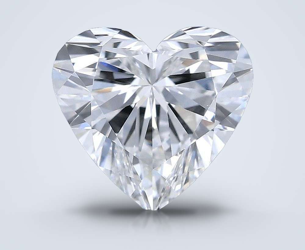 1.00 Carat Heart Lab Diamond
