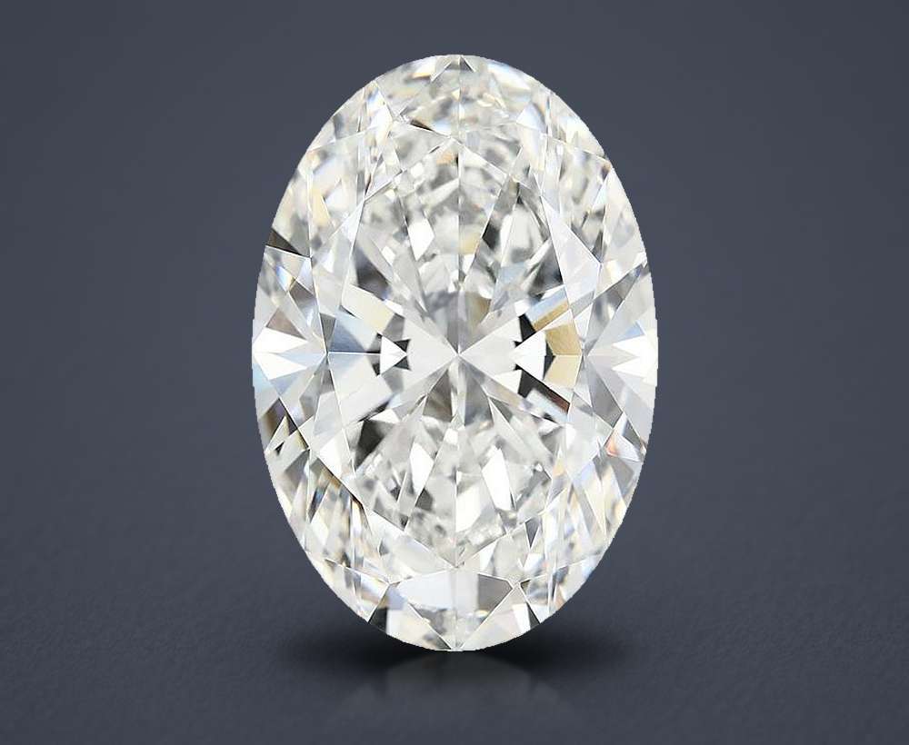 9.92 Carat Oval Lab Diamond