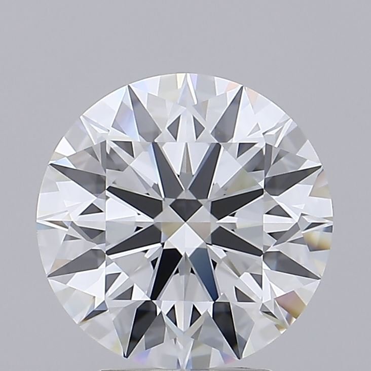 3.76ct F VVS1 Rare Carat Ideal Cut Round Lab Grown Diamond