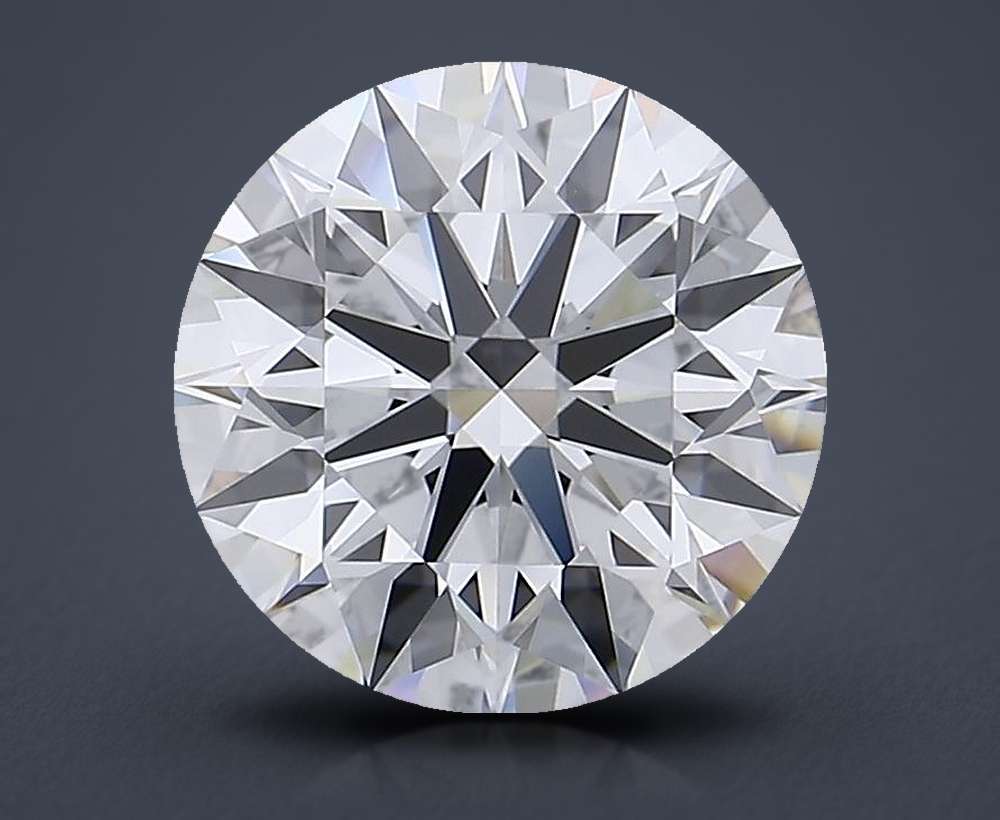 3.76 Carat Round Lab Diamond