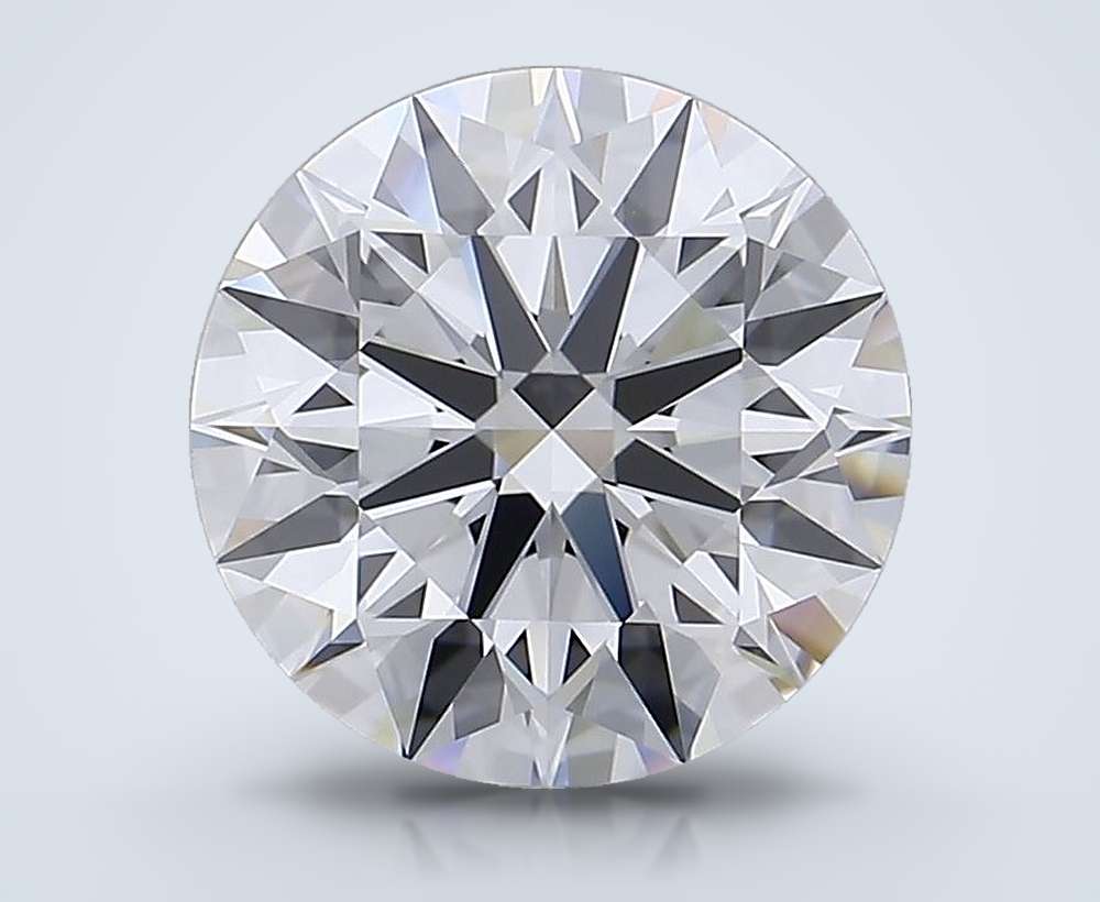 3.76 Carat Round Lab Diamond