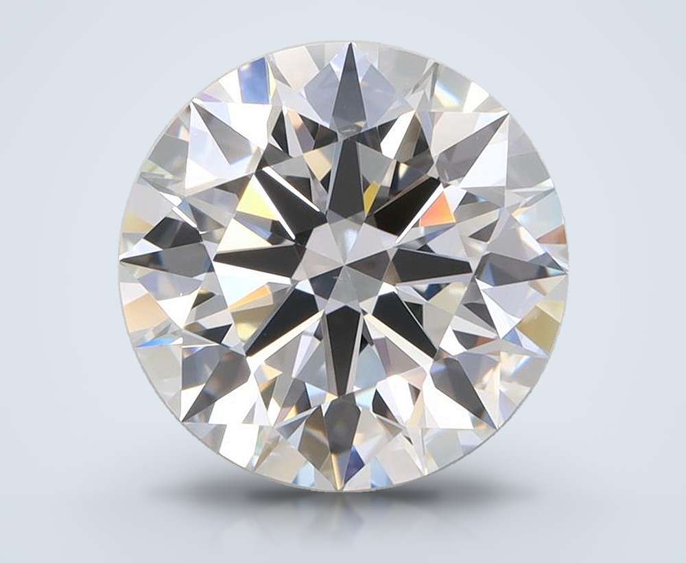 4.01 Carat Round Lab Diamond