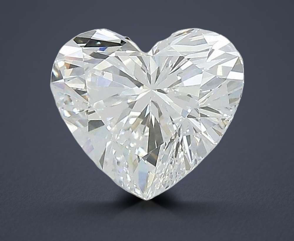 1.71 Carat Heart Lab Diamond