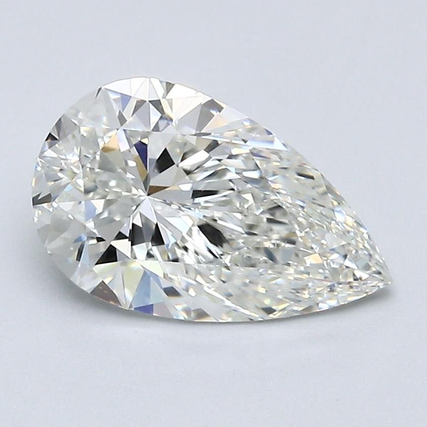 1.70ct H VVS1 Rare Carat Ideal Cut Pear Diamond