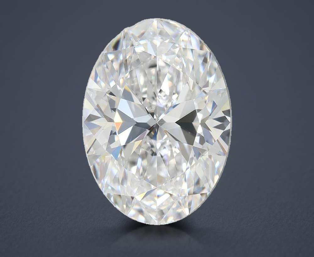 4.00 Carat Oval Lab Diamond