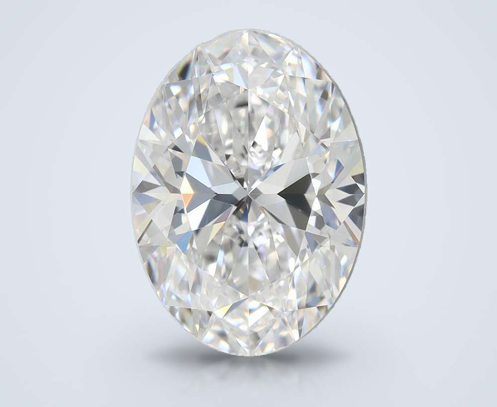 4.00 Carat Oval Lab Diamond