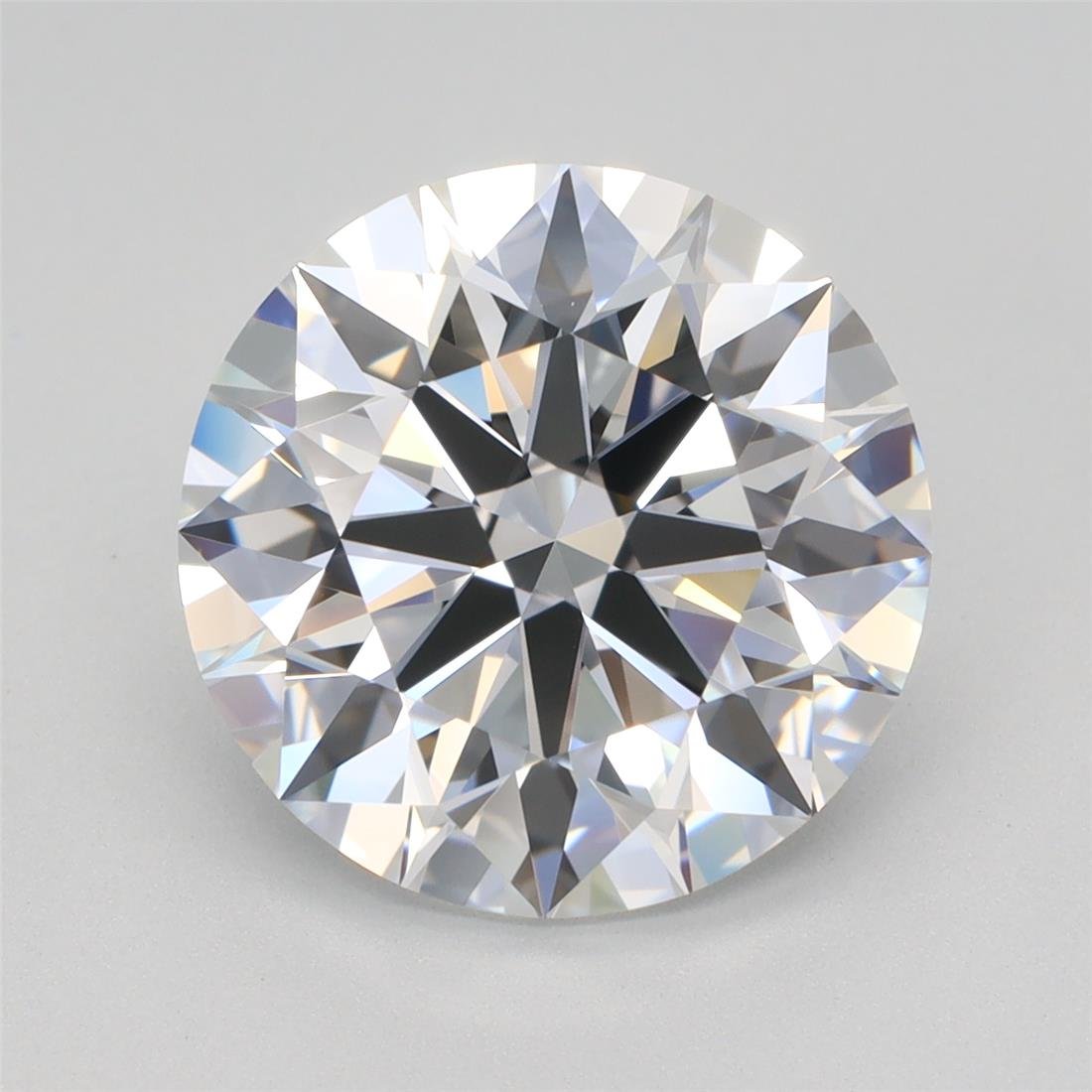 3.71ct E VVS2 Rare Carat Ideal Cut Round Lab Grown Diamond