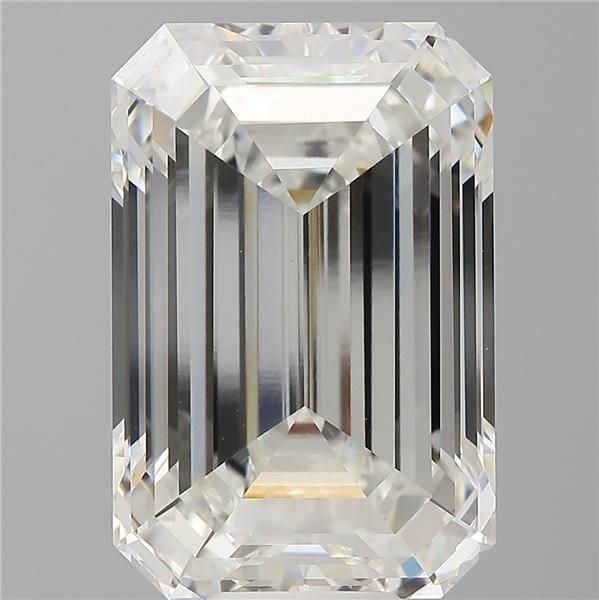 14.03ct G VVS2 Rare Carat Ideal Cut Emerald Lab Grown Diamond