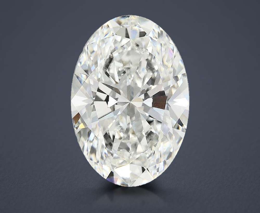 9.53 Carat Oval Lab Diamond