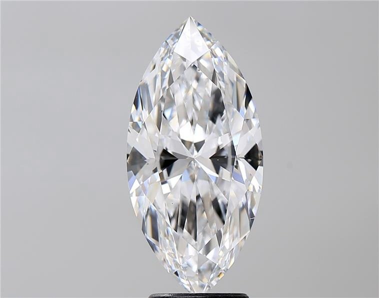 4.02ct D VS2 Rare Carat Ideal Cut Marquise Diamond