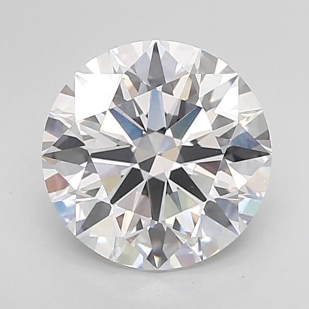 2.95ct D VVS2 Rare Carat Ideal Cut Round Lab Grown Diamond