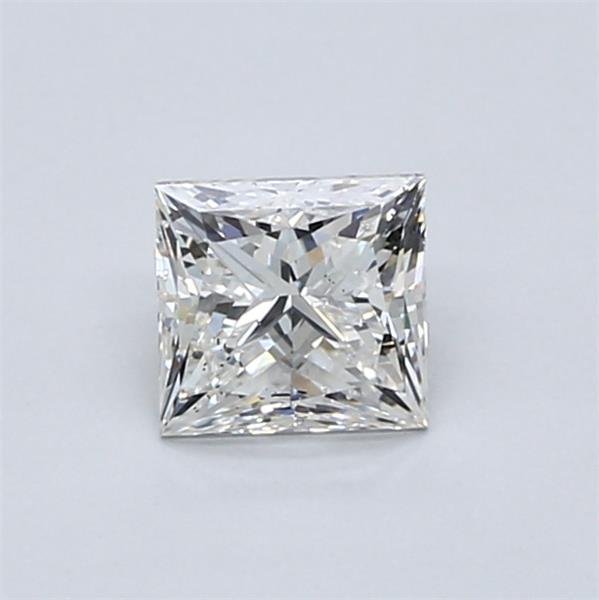 0.71ct H SI2 Rare Carat Ideal Cut Princess Diamond