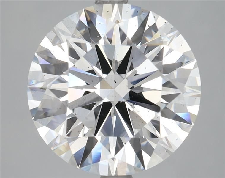 5.34ct H SI1 Rare Carat Ideal Cut Round Lab Grown Diamond