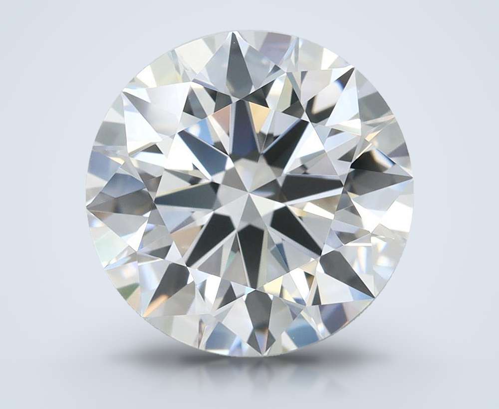 4.07 Carat Round Lab Diamond
