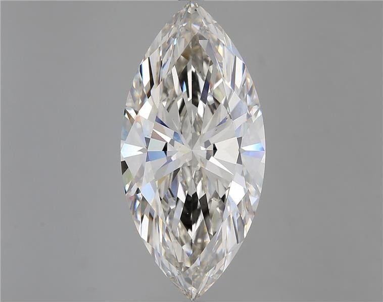 8.01ct H VS2 Rare Carat Ideal Cut Marquise Lab Grown Diamond