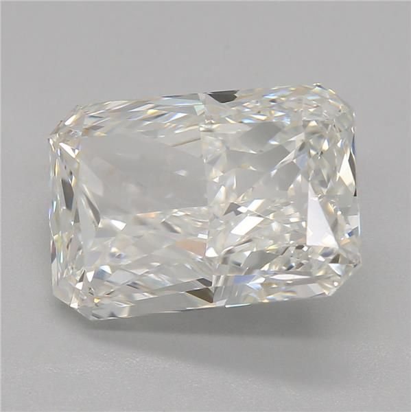 3.09ct F VVS2 Rare Carat Ideal Cut Radiant Lab Grown Diamond