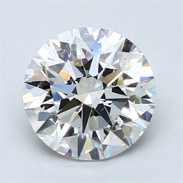 1.90ct F SI1 Rare Carat Ideal Cut Round Diamond