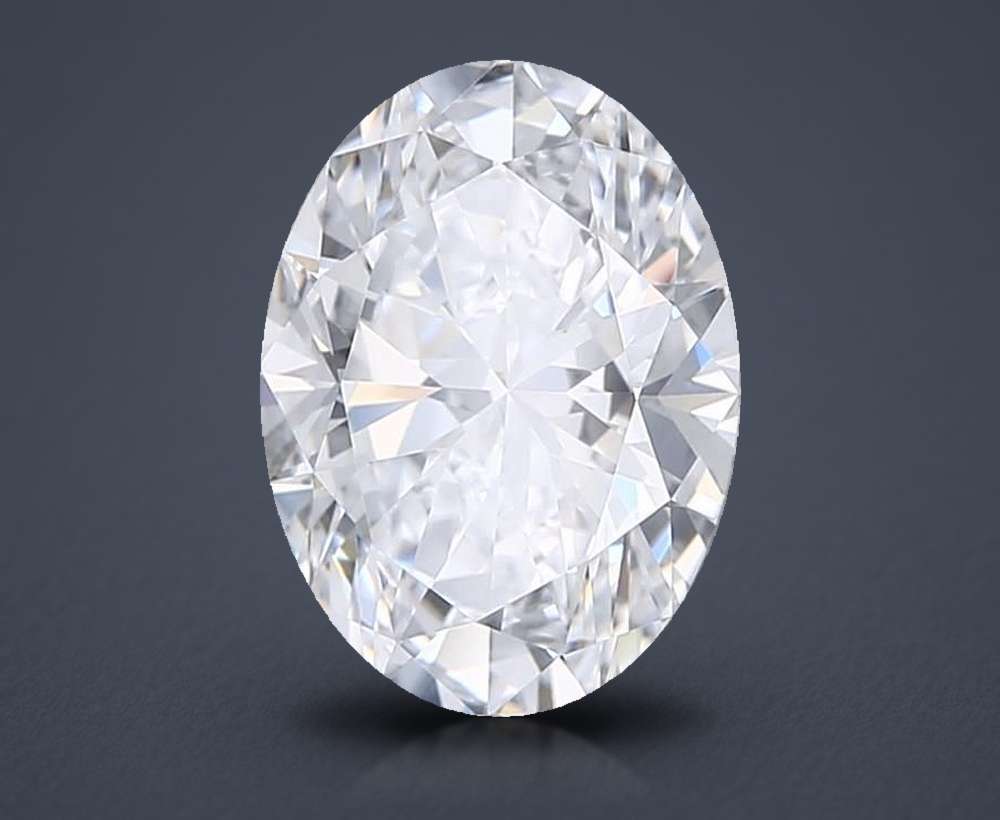 1.39 Carat Oval Lab Diamond