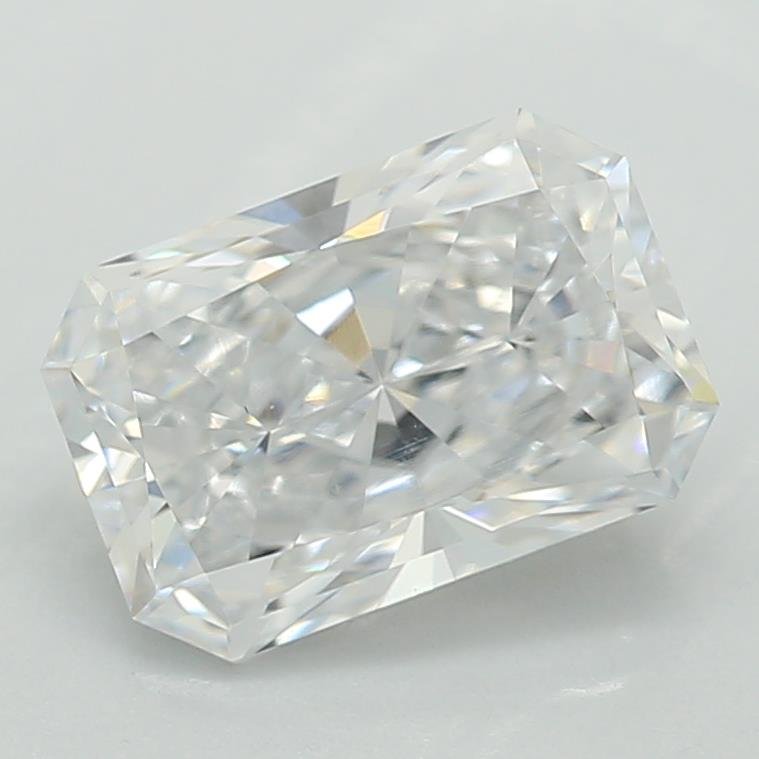 0.84ct D VS1 Very Good Cut Radiant Lab Grown Diamond