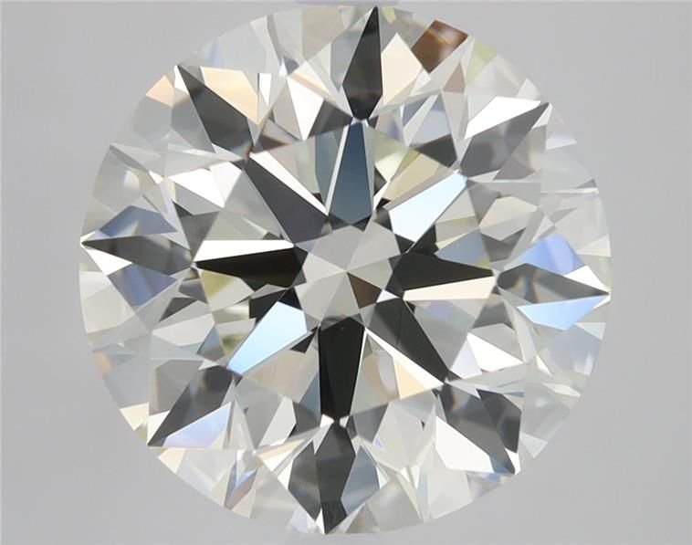 3.70ct K VVS1 Rare Carat Ideal Cut Round Diamond