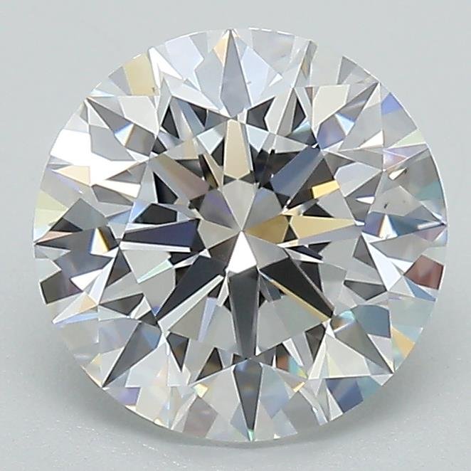 2.06ct D VS1 Rare Carat Ideal Cut Round Lab Grown Diamond