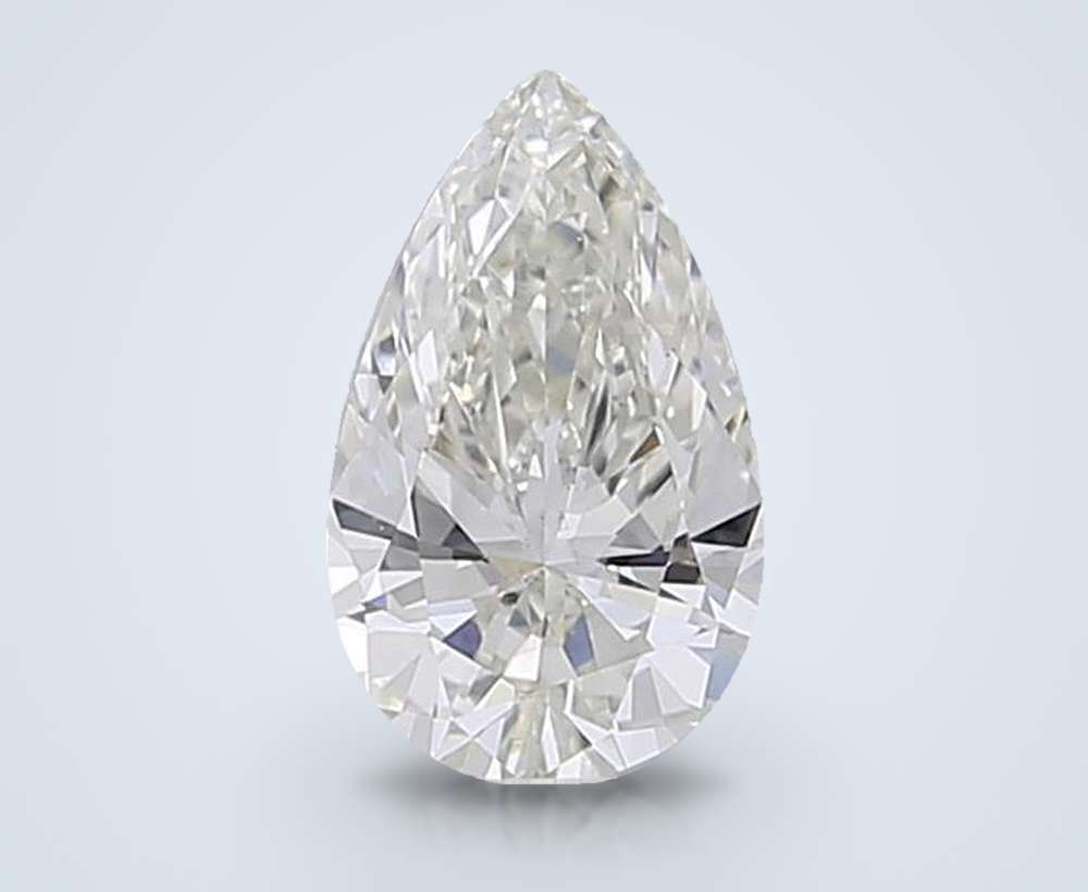 0.50 Carat Pear Lab Diamond