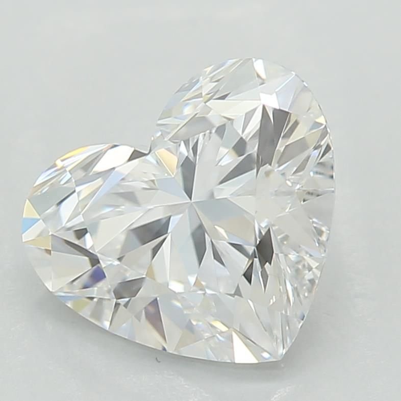 1.06ct D VS1 Rare Carat Ideal Cut Heart Lab Grown Diamond