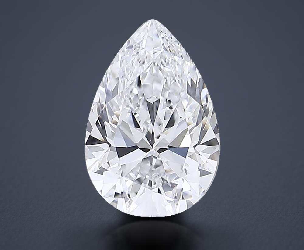 9.09 Carat Pear Lab Diamond