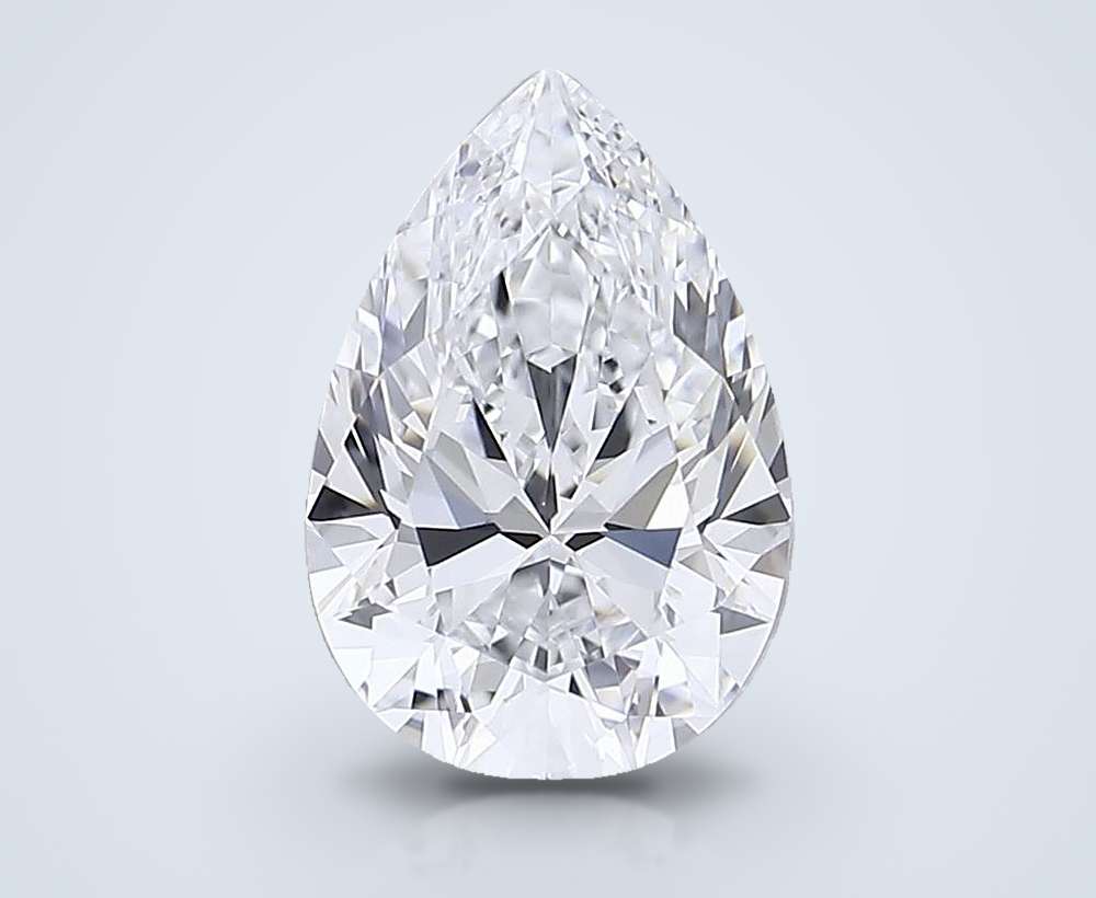 9.09 Carat Pear Lab Diamond