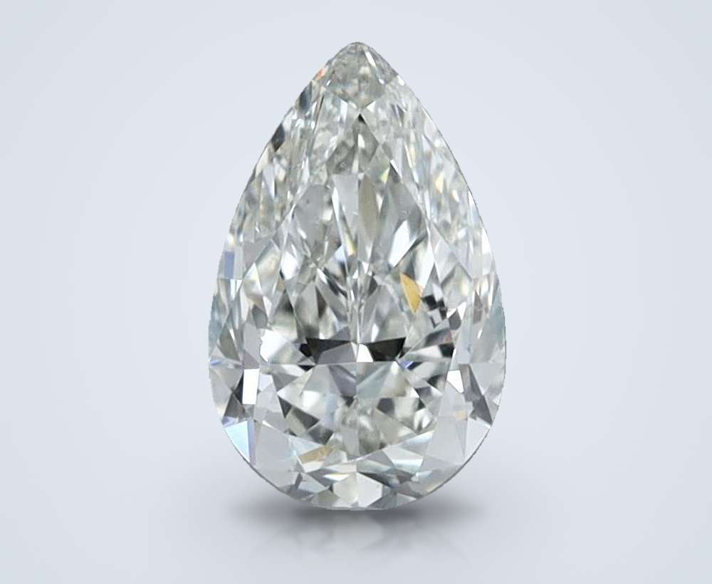 0.60 Carat Pear Natural Diamond