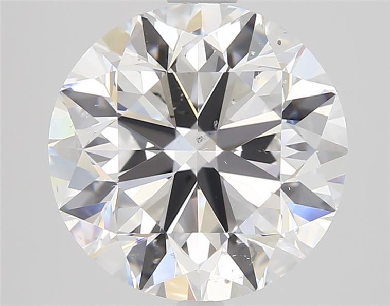3.01ct D SI1 Very Good Cut Round Diamond