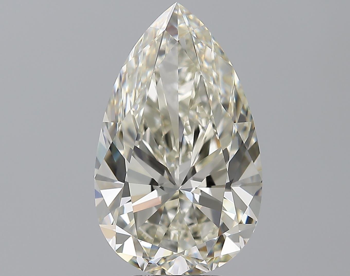 6.00ct K IF Excellent Cut Pear Diamond